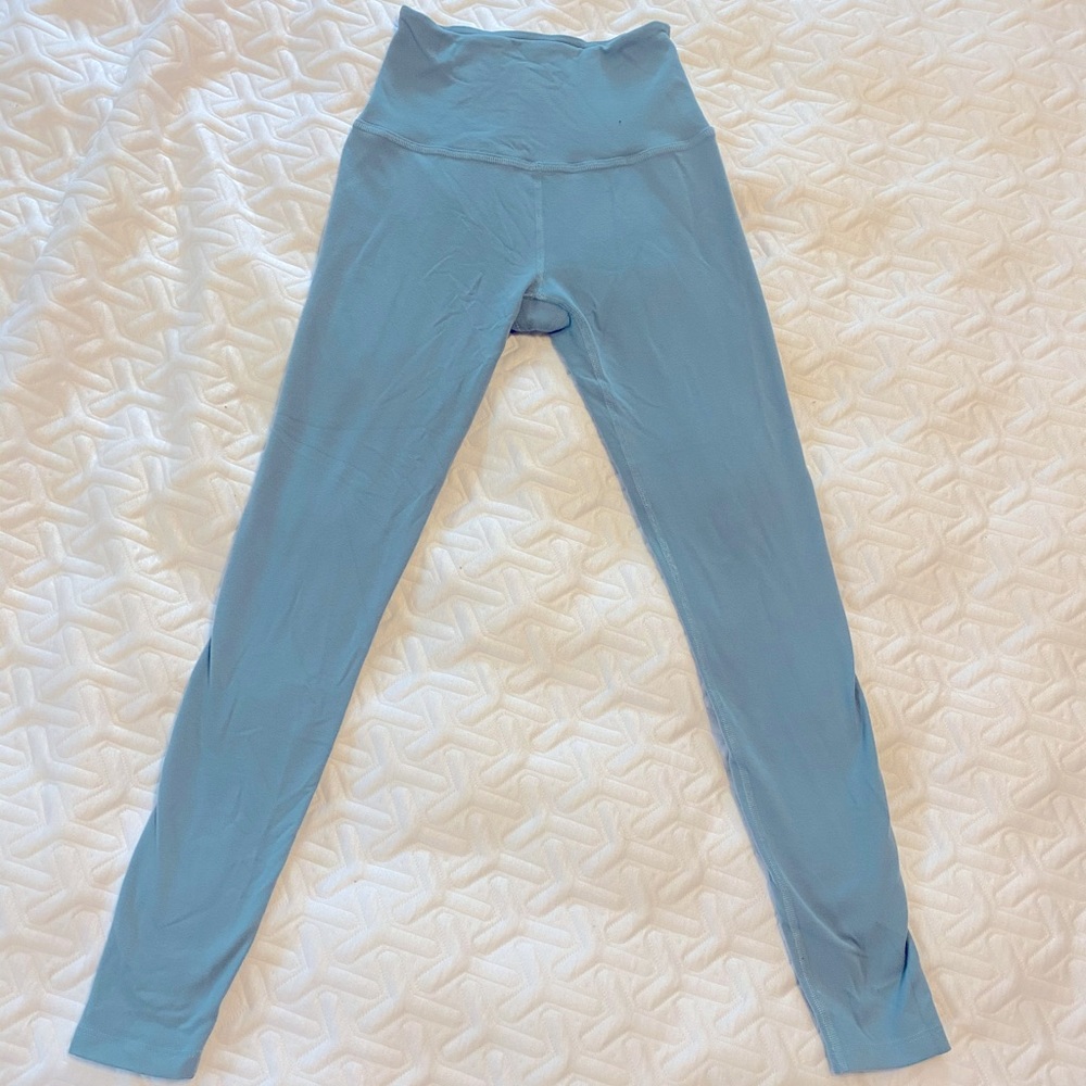 Beyond Yoga leggings , stormy blue. High waist